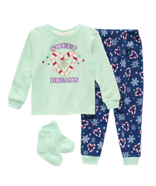 DOTS & DREAM Kids Girls Casual Set 2 Pcs