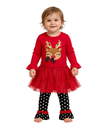 COUNTING DAISIES Baby Girls Designed Set 2 Pcs