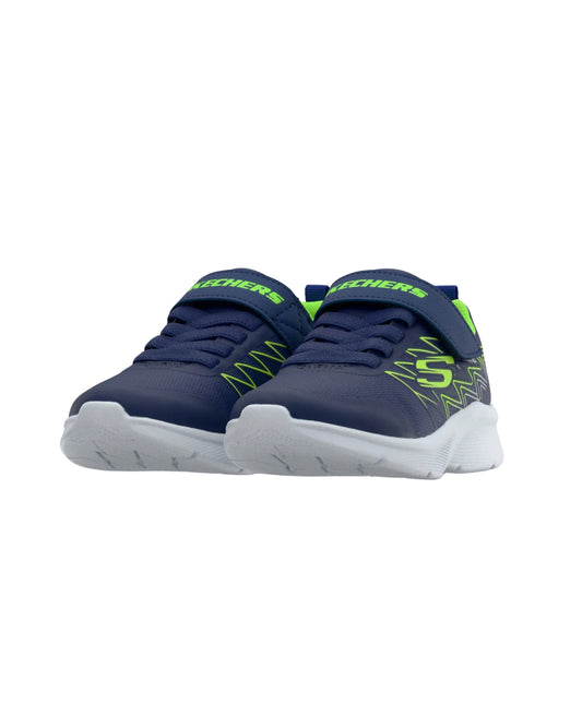 SKECHERS Boys MICROSPEC Trainers Shoes