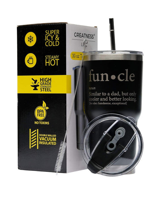 GREATNESS LINE Funcle Uncle Cup 30 oz.