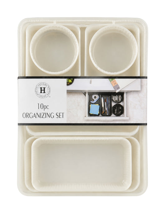HERITAGE LIVING 10 Pc Organizing Set