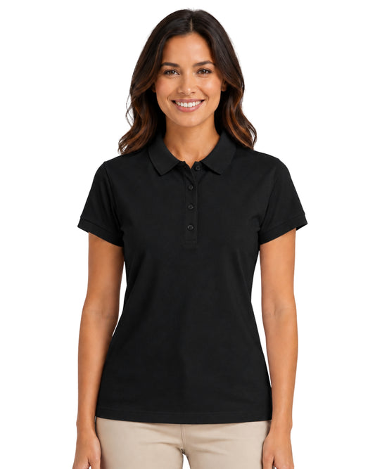 IZOD Women Comfort Polo Neck T-Shirt
