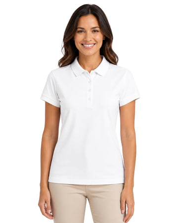 IZOD Women Casual Polo Neck T-Shirt