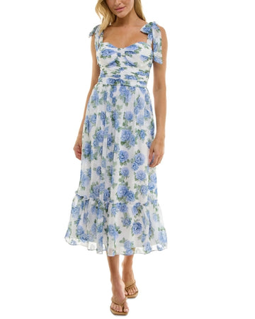 BCX Women Floral Fit & Flare Dress