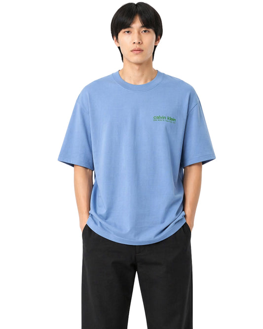 CK CALVIN KLEIN Men Chest Logo T-Shirt