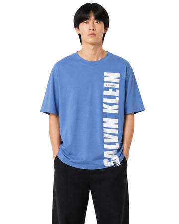 CK CALVIN KLEIN Men Side Logo T-Shirt