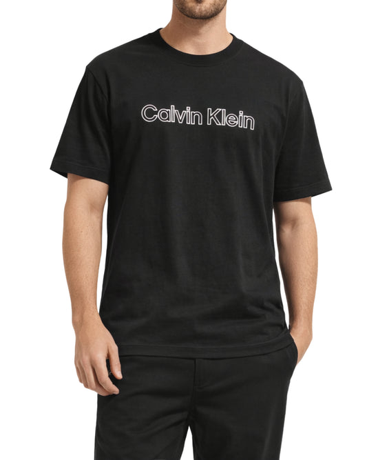 CK CALVIN KLEIN Men Layered Logo T-Shirt