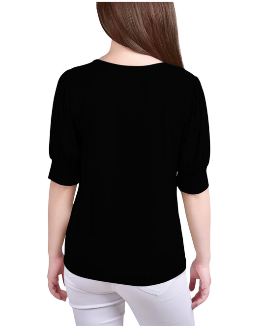 NY COLLECTION Women Short Sleeve T-Shirt