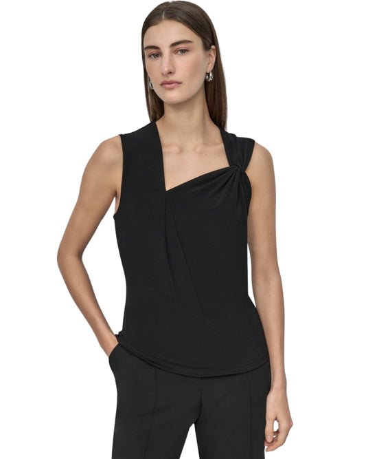 DKNY Women Asymmetrical Neck Top