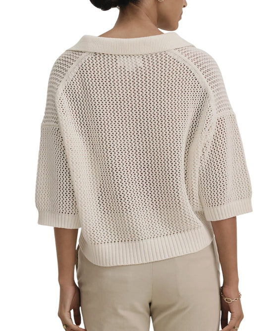 VELVET Women  Cashmere-Blend Polo Sweater