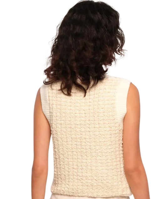AQUA Women Sleeveless Knit Vest