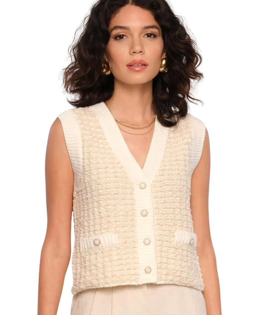 AQUA Women Sleeveless Knit Vest