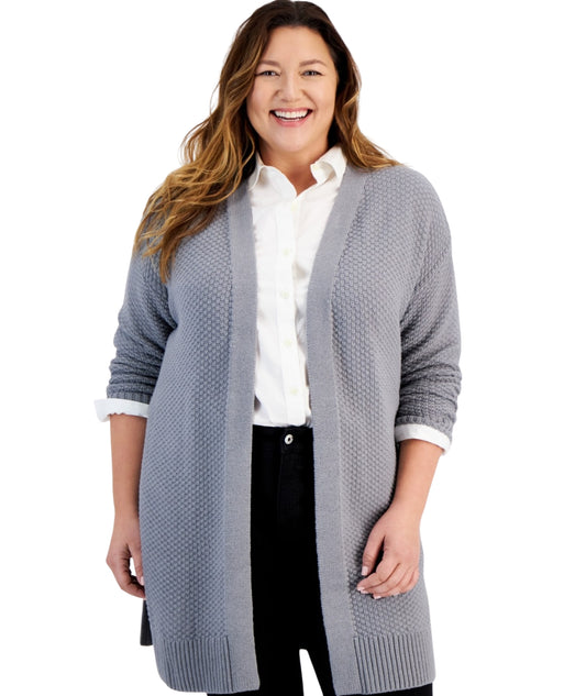 STYLE & CO Women Open Front Cardigan