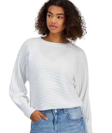 HIPPIE ROSE Women Rib-Knit T-Shirt
