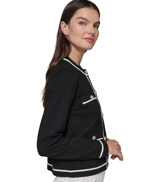 KARL LAGERFELD Women Crew Neck Jacket