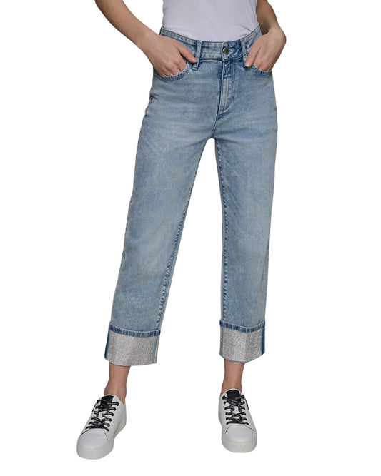 KARL LAGERFELD Women Chic Look Jeans