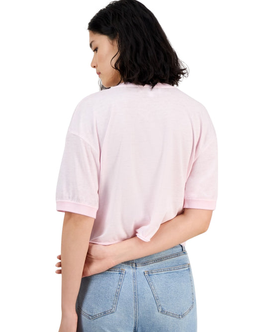 HIPPIE ROSE Women Casual Short Sleeve T-Shirt