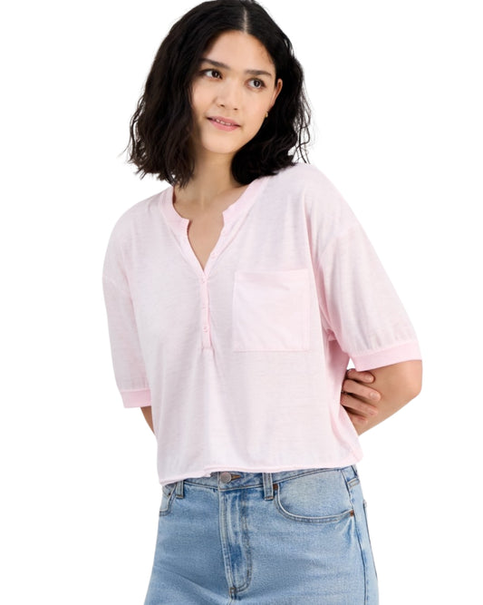 HIPPIE ROSE Women Casual Short Sleeve T-Shirt