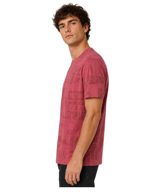 ARMANI EXCHANGE Men Designed Short Sleeve T-Shirt