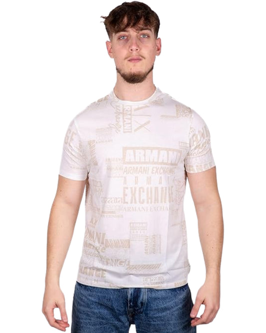 ARMANI EXCHANGE Men Regular Fit Printed T-Shirt