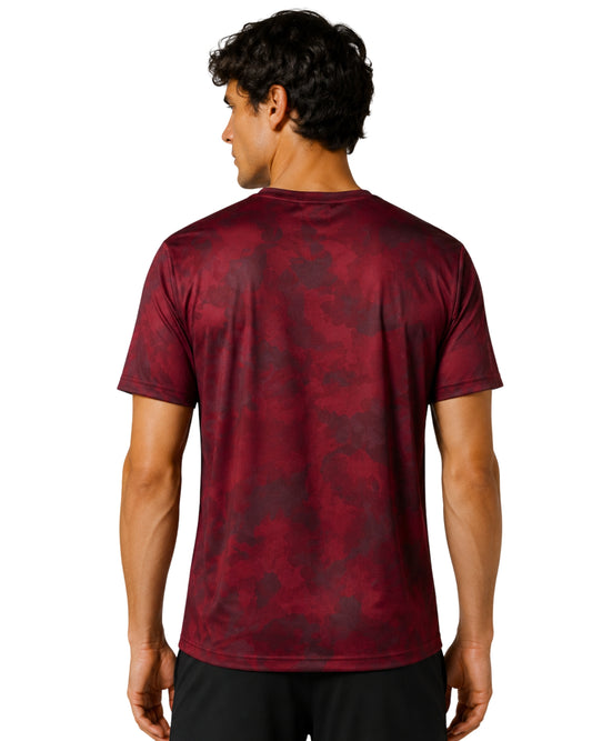 ALL SPORT Men Sport Stretch Short Sleeve T-Shirt