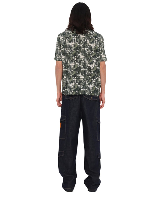 ARMANI EXCHANGE Men Tree Graphic T-Shirt