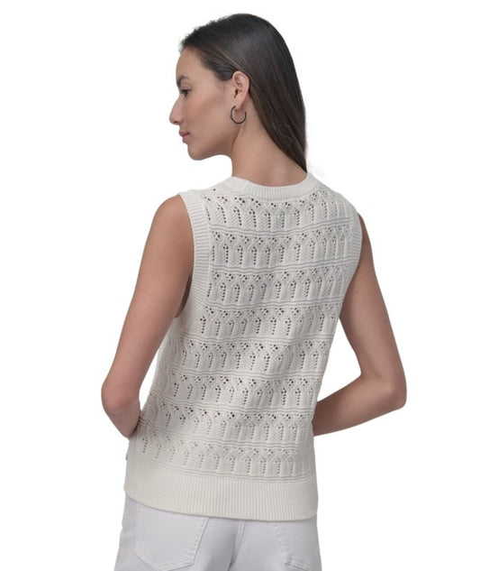 DKNY Women Wide Ribbed T-Shirt