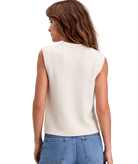 AND NOW THIS Women Kable-Knit Vest