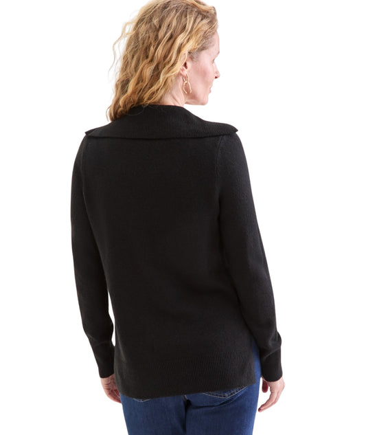 STYLE & CO Women Johnny-Collar T-SHirt