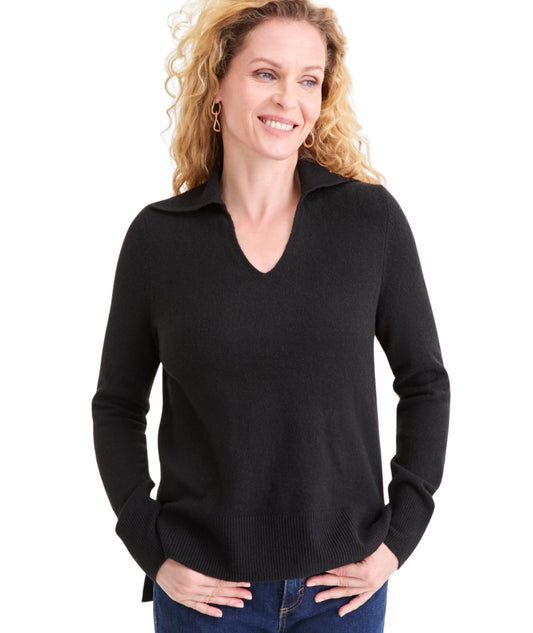 STYLE & CO Women Johnny-Collar T-SHirt
