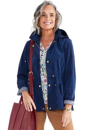 STYLE & CO Women Hooded Anorak Jacket
