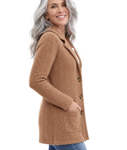 CHARTER CLUB Women Blazer-Style Jacket