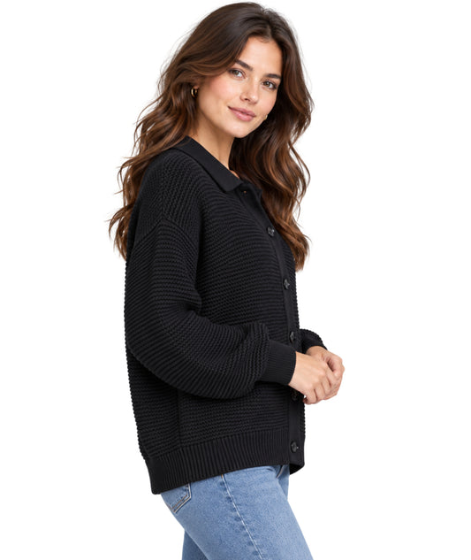 ALEX MILL Women's Textured Knit Jacket
