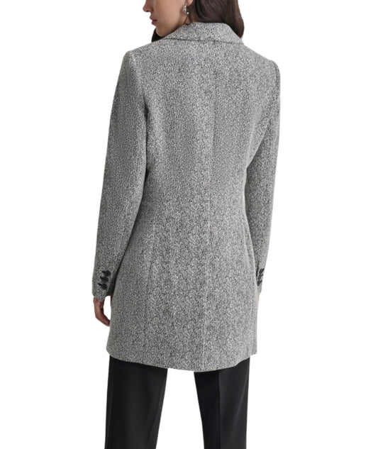 DKNY Women Notch-Lapel Single-Button Blaxzer