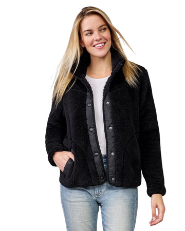 FREE COUNTRY Women Soft Sherpa Jacket