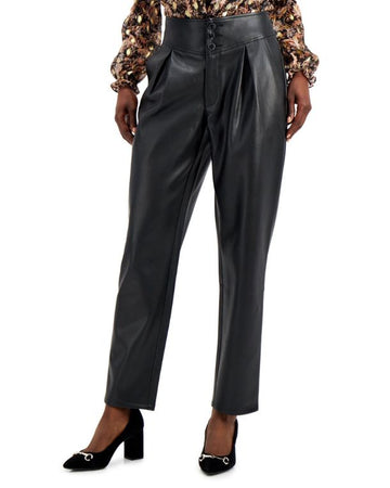 INC INTERNATIONAL CONCEPTS Women Smooth Faux Leather Pant