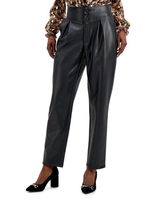 INC INTERNATIONAL CONCEPTS Women Smooth Faux Leather Pant