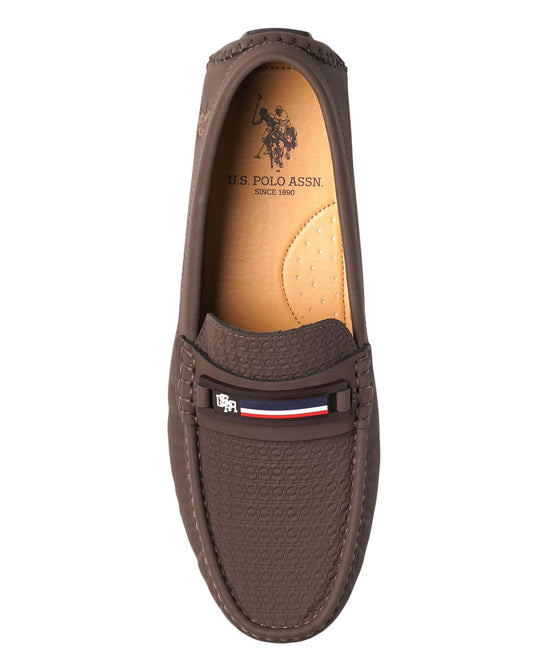 U.S. POLO ASSN Men Teno Textured Formal Shoes