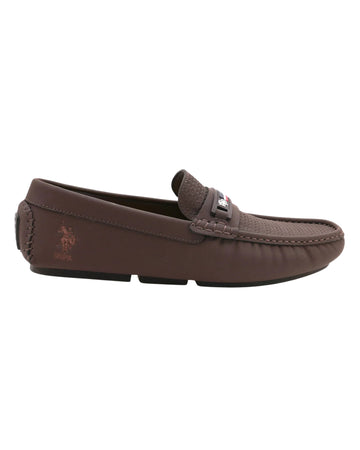 U.S. POLO ASSN Men Teno Textured Formal Shoes