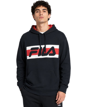 FILA Men Bold FILA Logo Hoodie