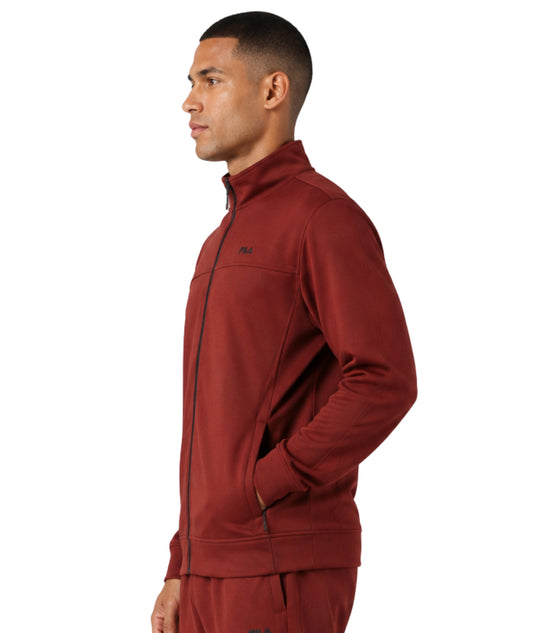 FILA Men Plain Solid Casual Jacket