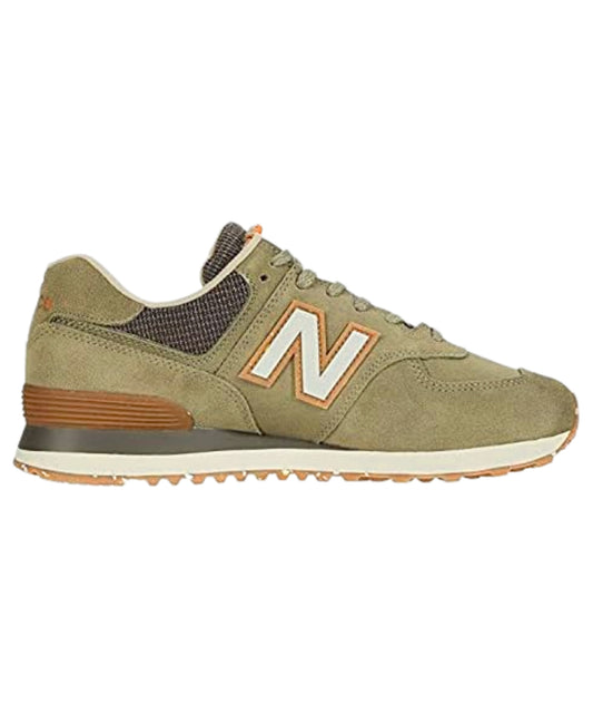 NEW BALANCE Men 574v2 Trainers Green UK 9 Sneakers