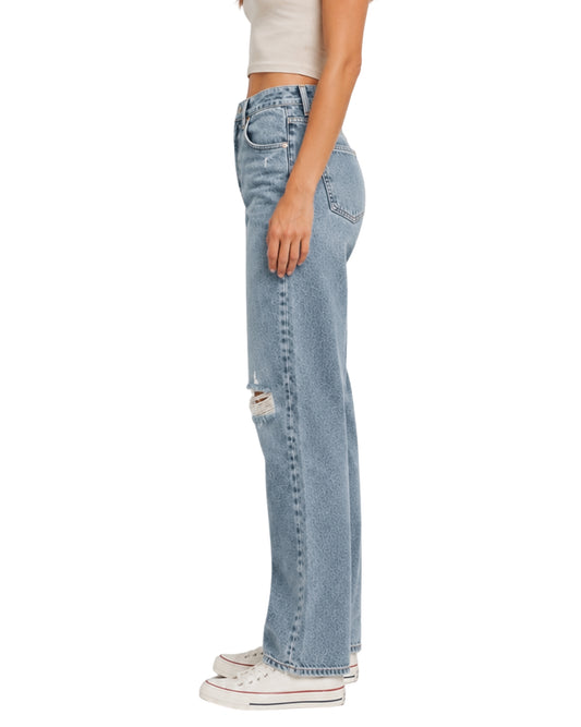 SALSA Women Ripped Cropped Fit Jeans