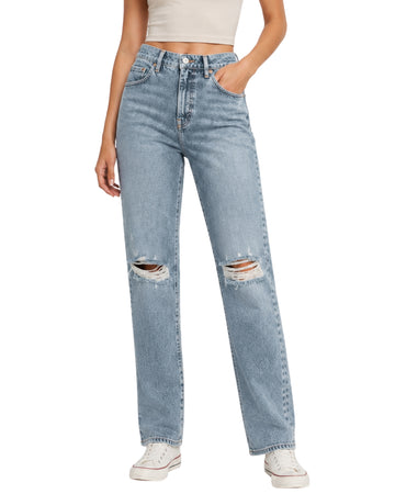 SALSA Women Ripped Cropped Fit Jeans