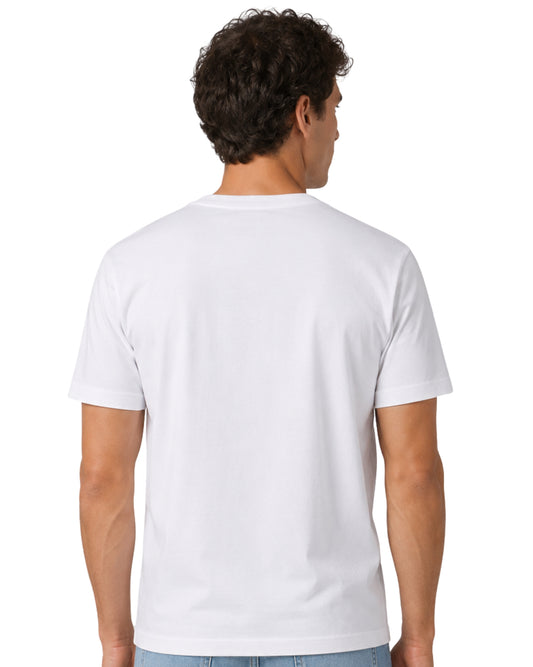 GUESS Men Natural Short Sleeve T-Shirt