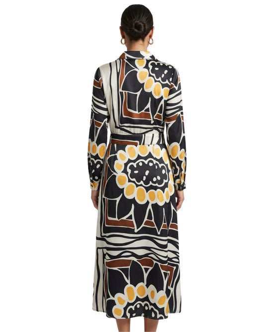 SALSA Women Abstract Print Design Dress
