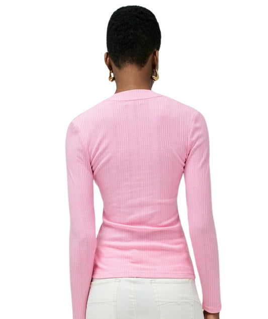 SALSA JEANS Women Decorative Shoulders T-Shirt