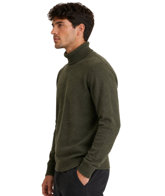 SALSA JEANS Men Soft Turtleneck T-Shirt