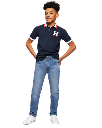 TOMMY HILFIGER Boys Relaxed Polo Shirt