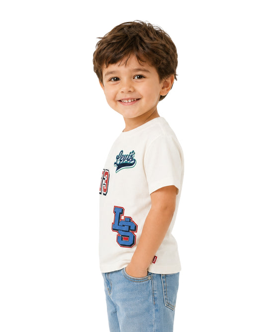 LEVI'S Kids Boys Designed Short Sleeve T-Shirt